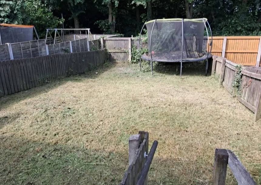 Overgrown garden cleared &mdash; after CRJ Gardening & Grounds