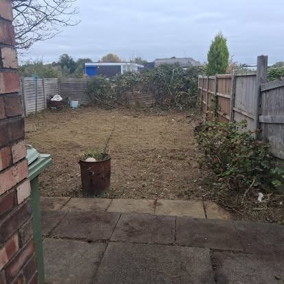Garden stripped back & tidied &mdash; after CRJ Gardening & Grounds